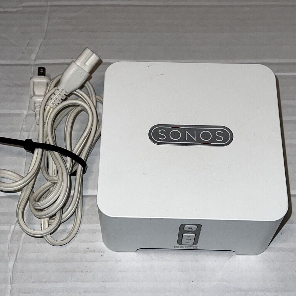 Sonos ZonePlayer ZP90 Multi-Room Music System With Cord White Tested Working